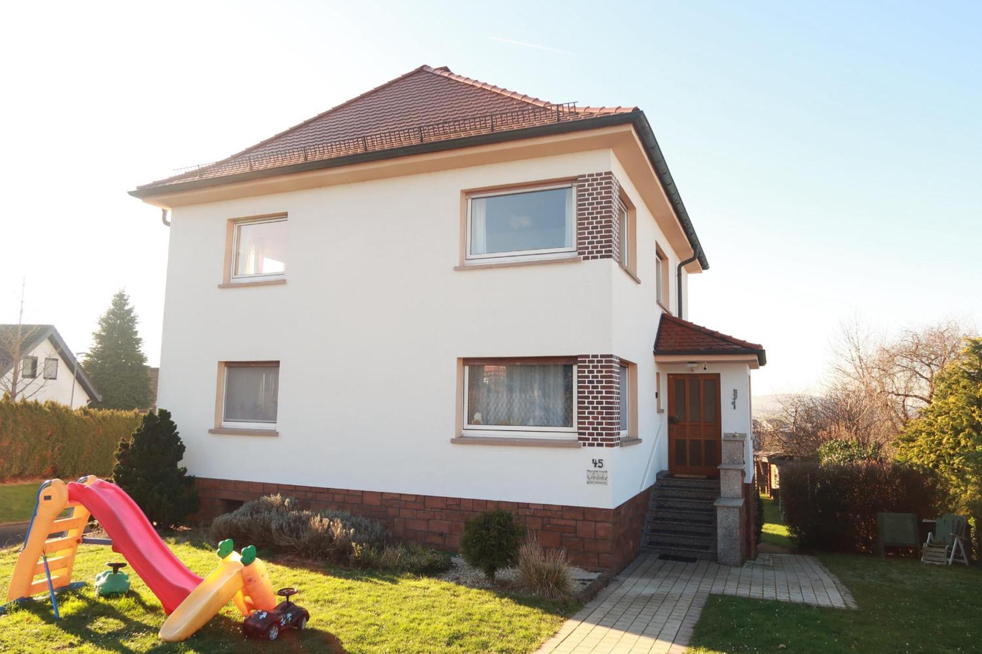 Homestay - Panoramablick Ueber Buedingen Dış mekan fotoğraf