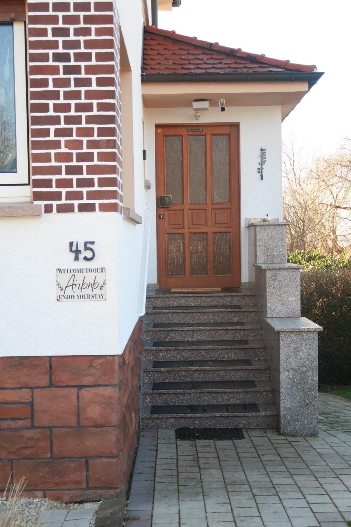 Homestay - Panoramablick Ueber Buedingen Dış mekan fotoğraf